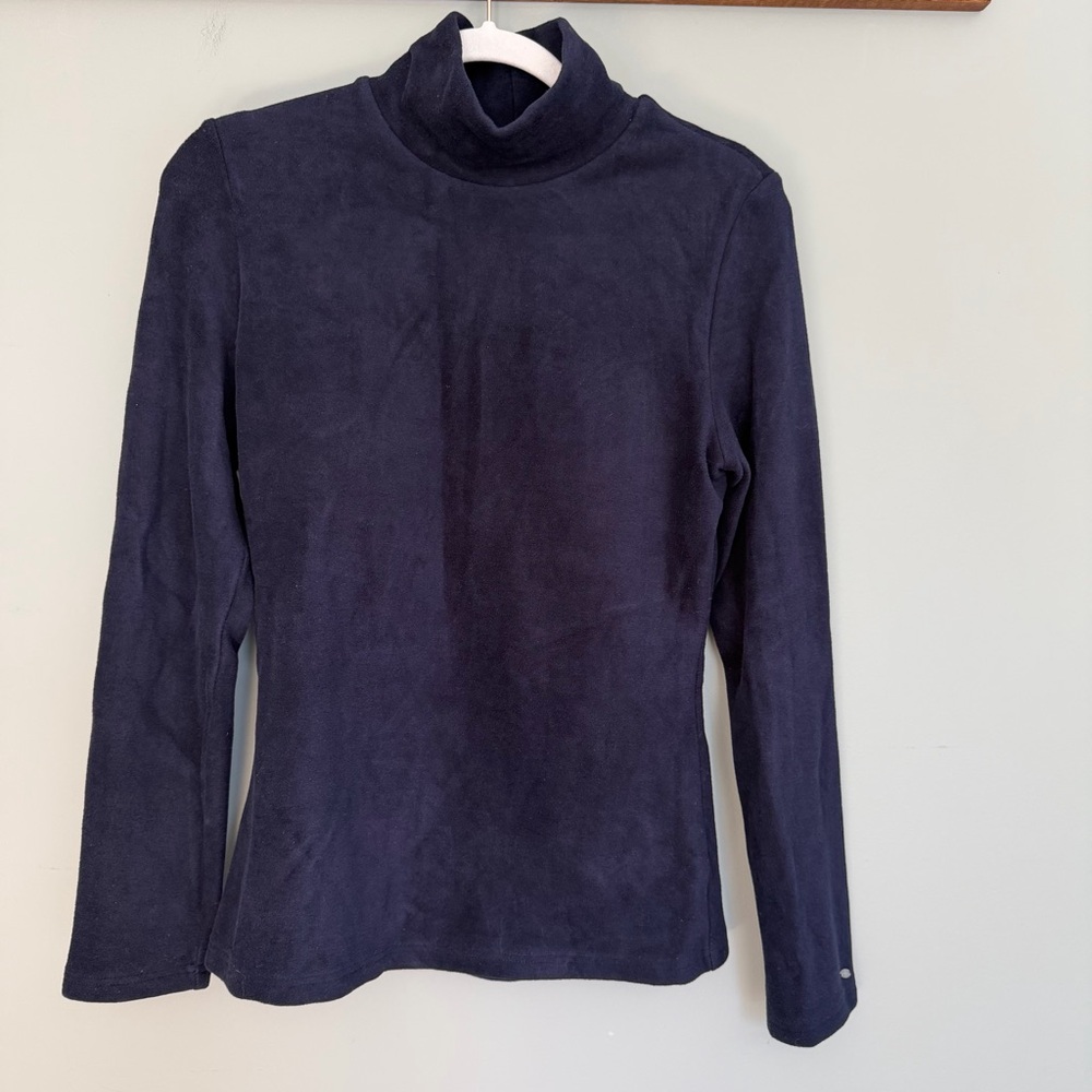 OGL MaxWarm Brami Smoky Navy Blue Long Sleeve Turtleneck - Picture 4 of 16